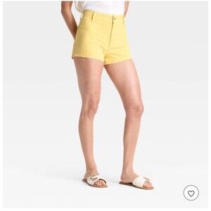 NEW Universal Thread Women's High-Rise Sailor Jean Shorts Size 4